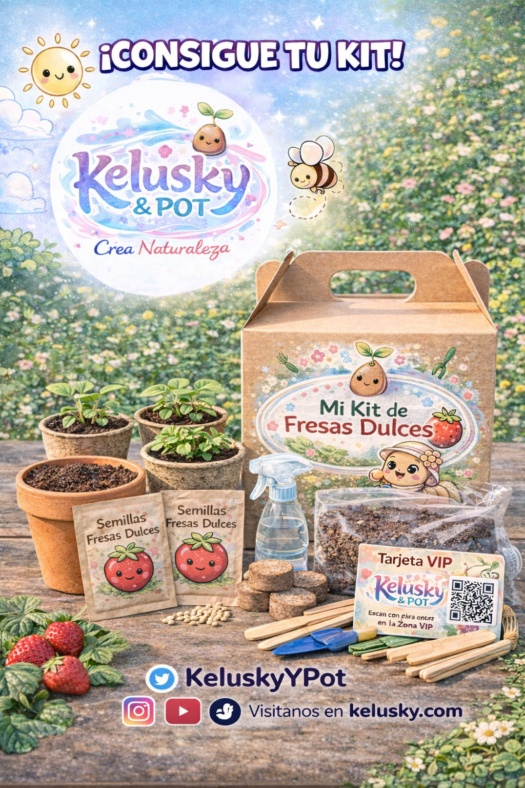 đ GuĂa educativa: "De Semilla a Fresa" â Kelusky & Pot