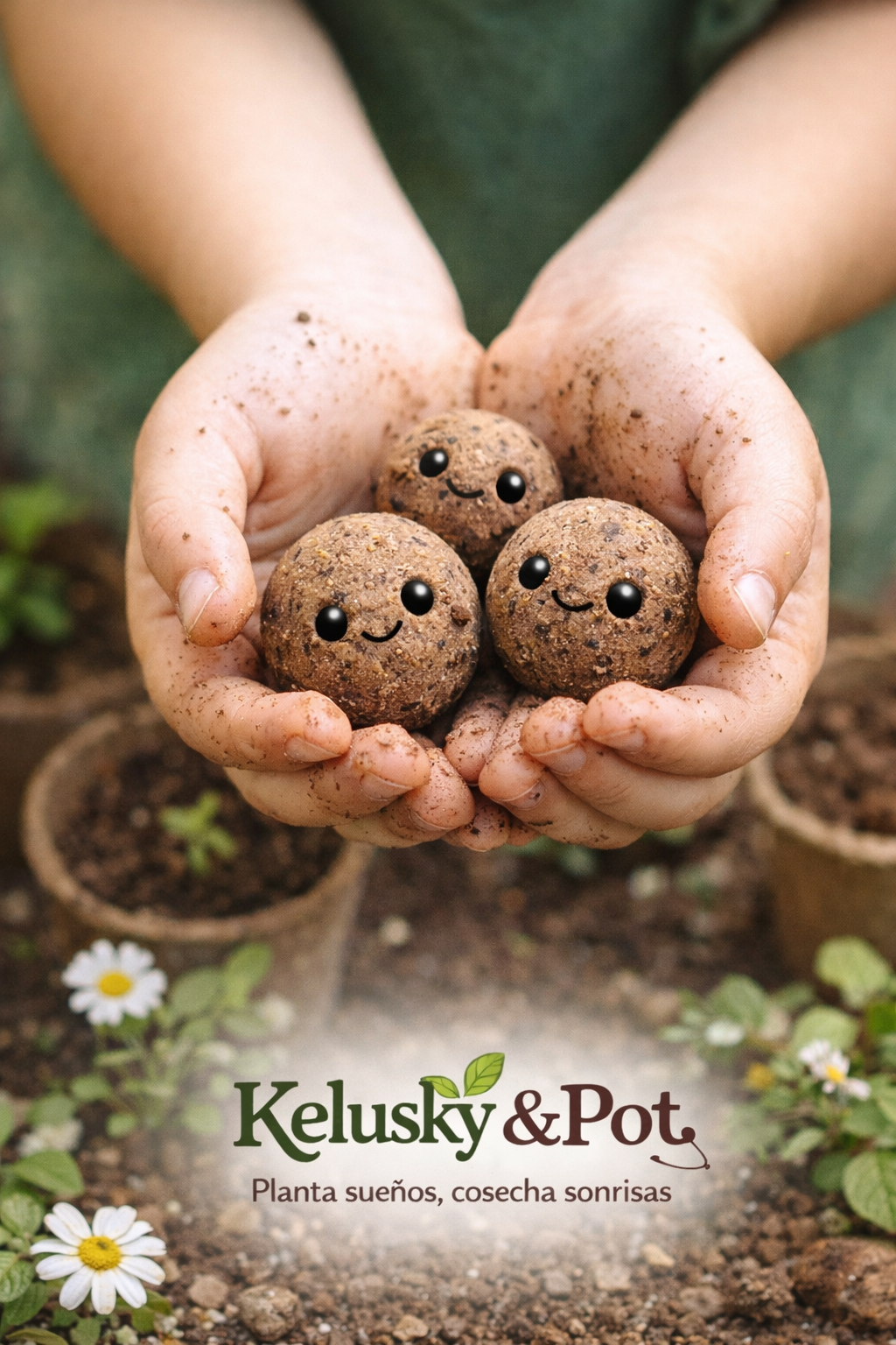 Kit Bomba de semillas- Sostenible y hecho a mano.