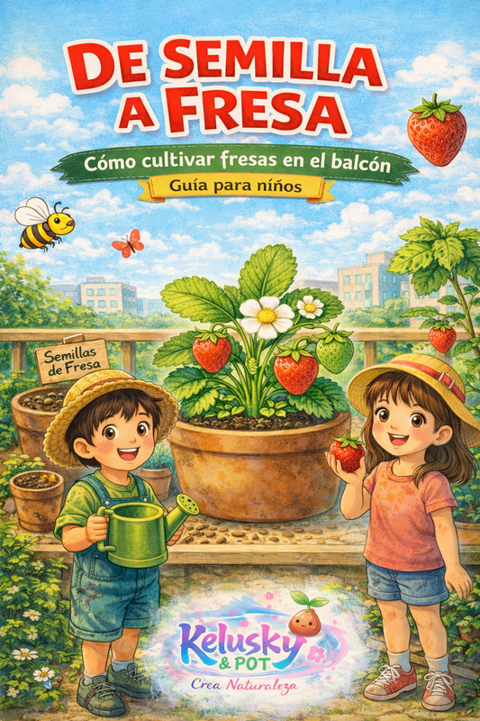 🍓 Guía educativa:  "De Semilla a Fresa" – Kelusky & Pot