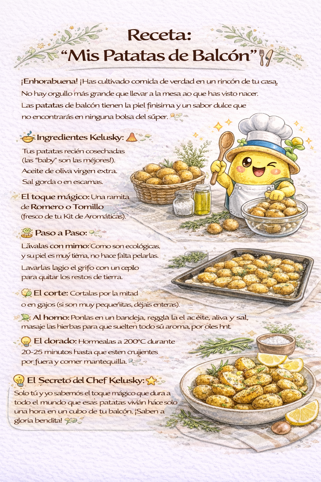 Guía educativa: Cultiva patatas en tu balcón🥔 – Kelusky & Pot